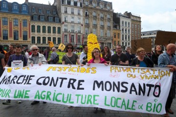 Glyphosate : Partout en France, des manifestations pour dénoncer les activités de Bayer-Monsanto